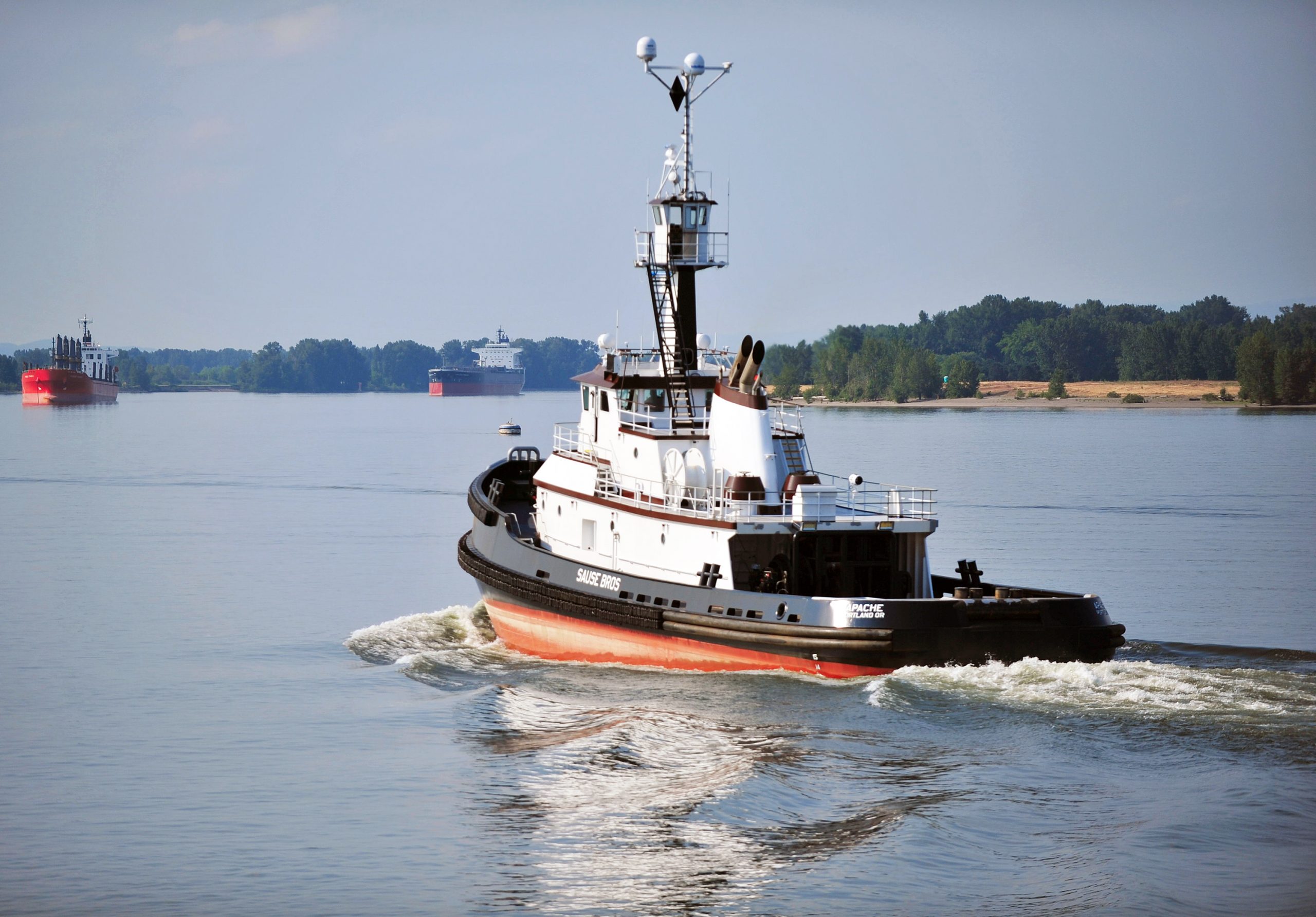 Diversified Launches Second Tug  for Sause Brothers