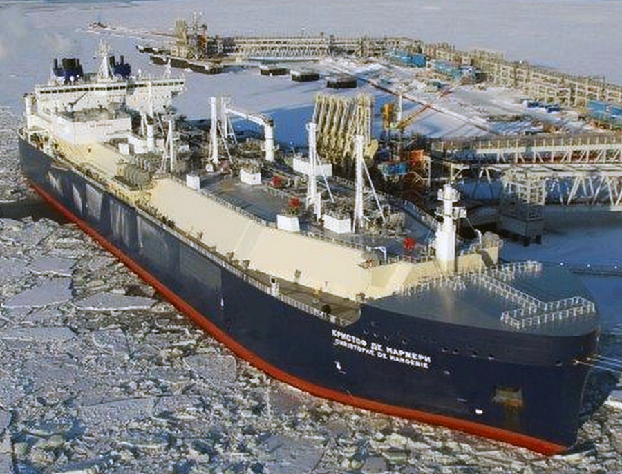 Yamal LNG project operated by Novatek