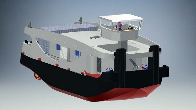 French Company to Order  Hydrogen Fuel Cell Powered Pushtug