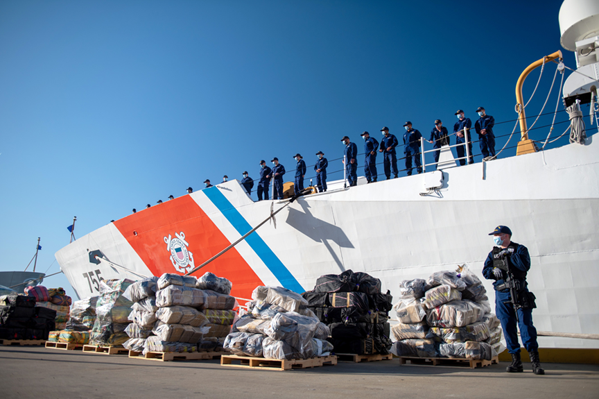 Coast Guard Seizes 19,600 Pounds of Cocaine, Marijuana