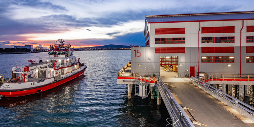 Port of Long Beach Debuts Upgraded Fireboat Station
