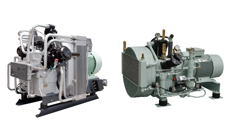 Three-Stage Air-Cooled Compressors as First Choice for Large Ships’ Engines