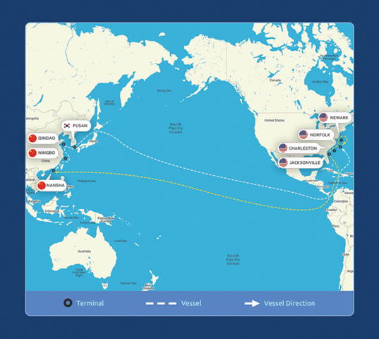 Sea Lead Launching New East Asia Container Service That Bypasses the West Coast