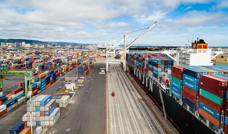 Port of Oakland Imports Up, Exports Down