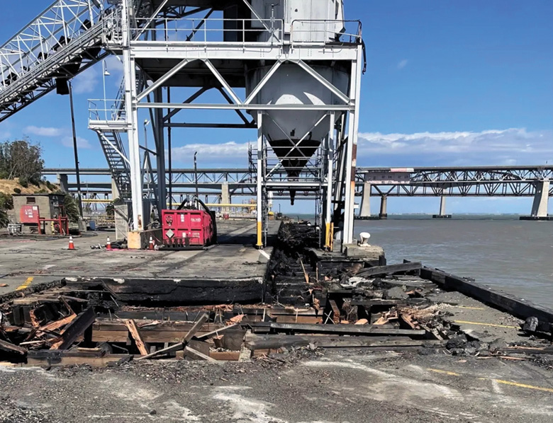 Port of Benicia Devastated by Four Alarm Fire