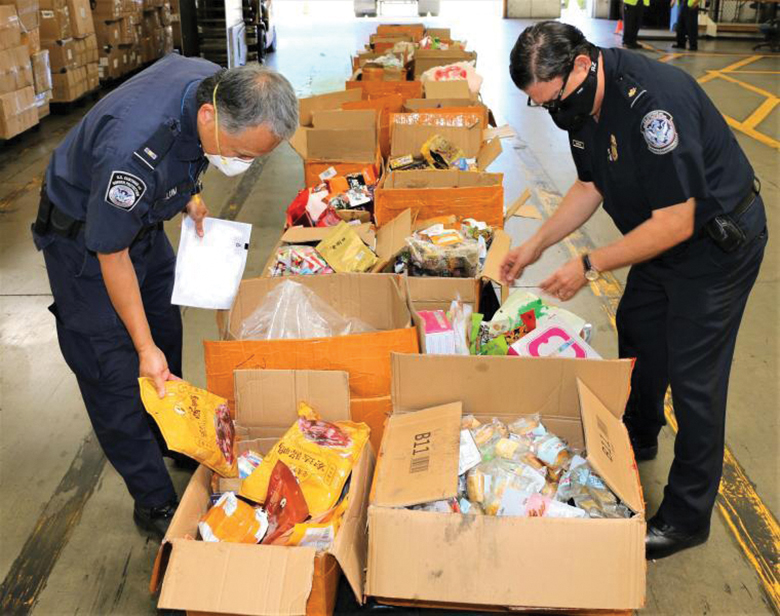 Animal Food Contraband Smuggled Through LA/LB Ports  at Record Levels: Customs