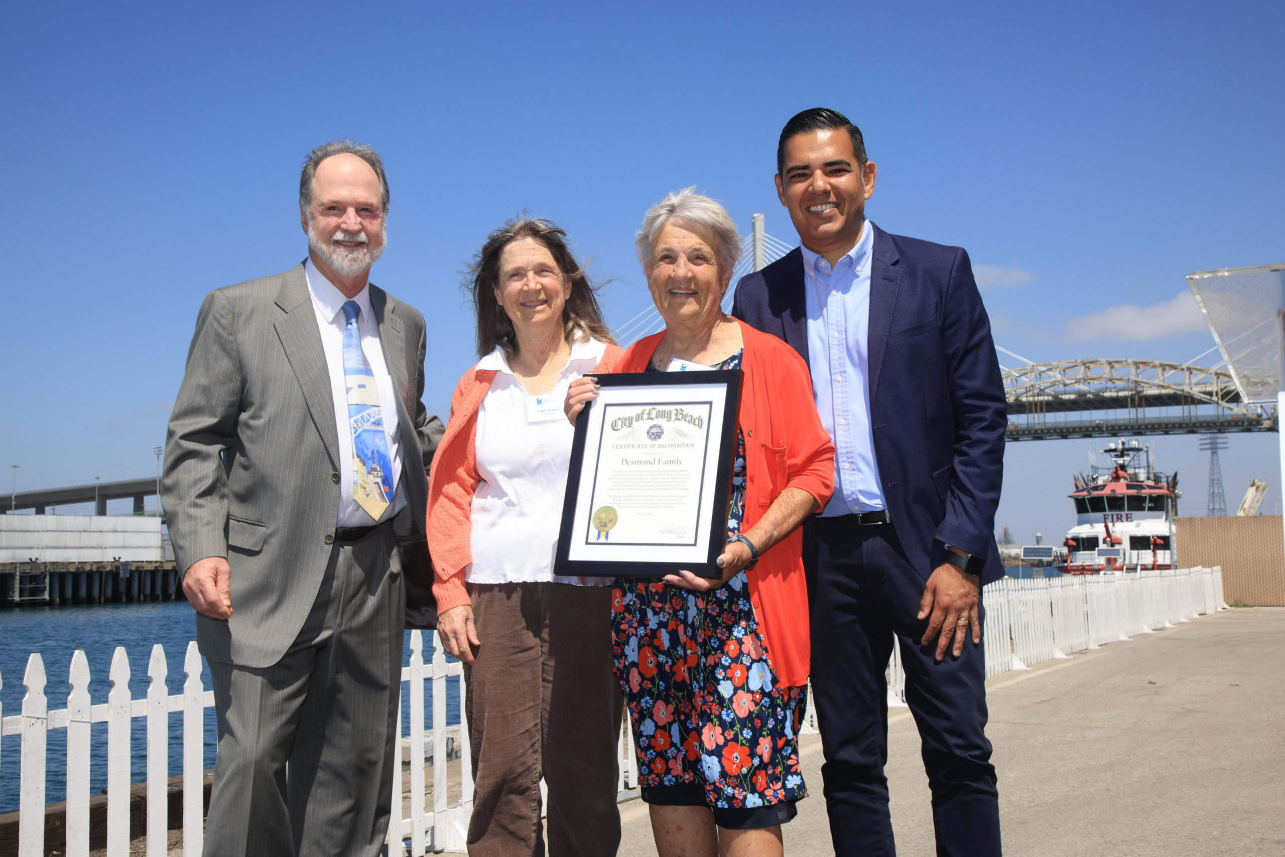 Port of Long Beach Officially Retires Gerald Desmond Bridge