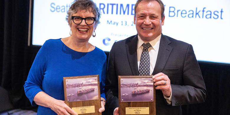 Seattle Port Executive Director Named Puget Sound Maritime Public Official of the Year