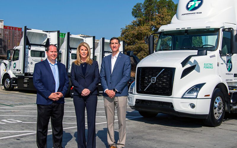 Performance Team Deploys 1st Deliveries of Electric Drayage Trucks in Southern California