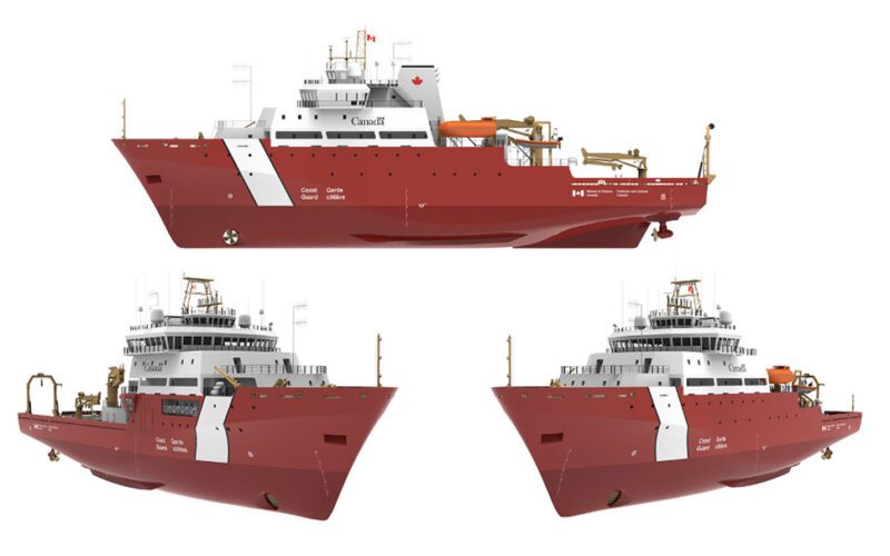 Seaspan Shipyards Holds Keel Laying Ceremony for Science Research Ship
