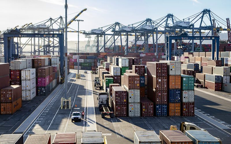 PMSA: July Container Dwell Time Stable at LA, Long Beach Ports