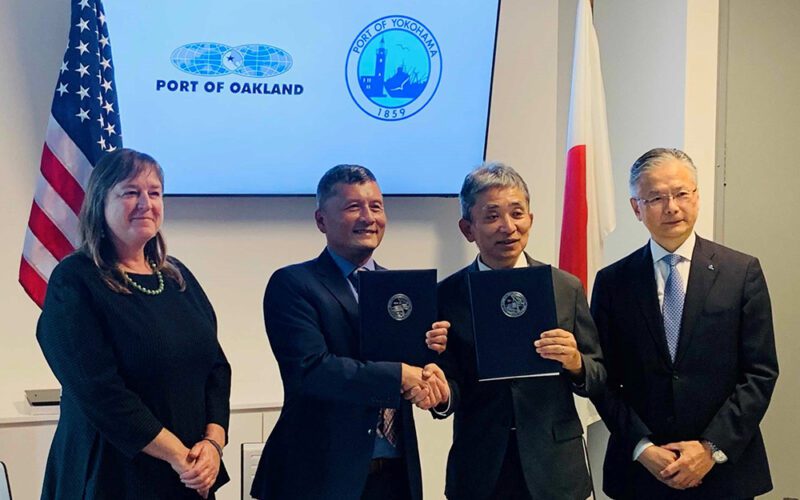Oakland, Yokohama Ports Commit to Green Shipping Corridor