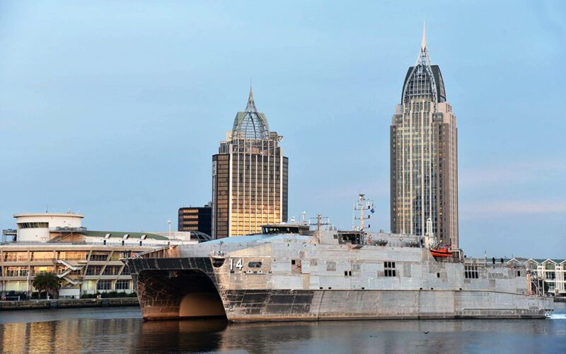 Austal USA Delivers Fast Transport Ship to Navy