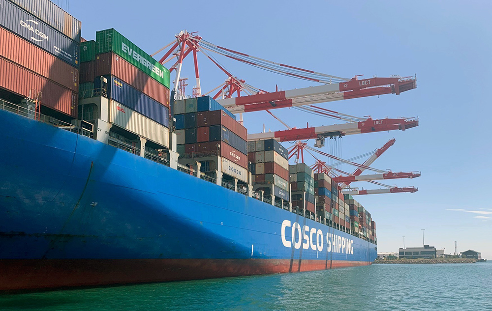 January Cargo Volumes Up at LA, Long Beach Ports