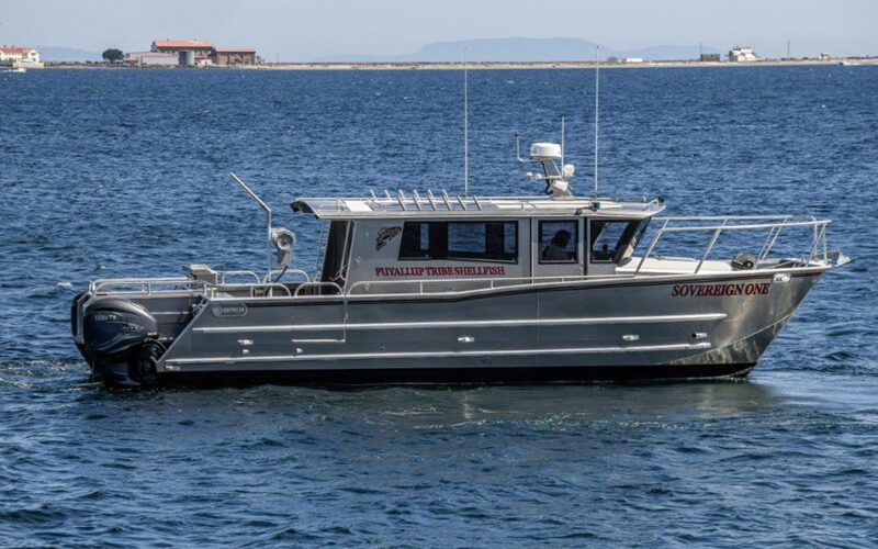 BRIX Marine Delivers Sovereign One Catamaran to Puyallup Tribe